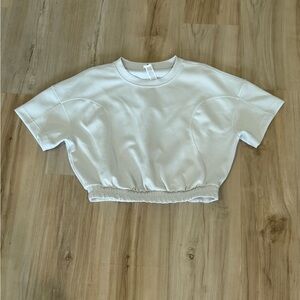 lululemon athletica White Crop Top